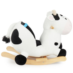 bieco Schaukelpferd Plusch Kuh Heidi Schaukeltier 70cm Baby Wippe Holz Spielzeug ab 9M Schaukeltiere Лошадка-качалка Плюшевая корова Хайди Животное-качалка 70 см Baby Rocker Деревянная игрушка от 9M Rocking Animals