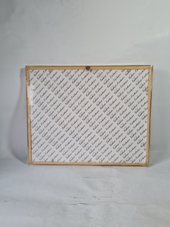 Папирус винтажный в раме, яркие краски с золочением, в раме, 31.5 х 26 см, Египет, 1990-2000гг.