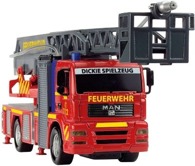 Dickie Toys Feuerwehr mit Wasserspritze Пожарная команда с распылением воды