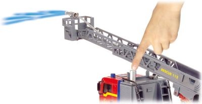 Dickie Toys Feuerwehr mit Wasserspritze Пожарная команда с распылением воды