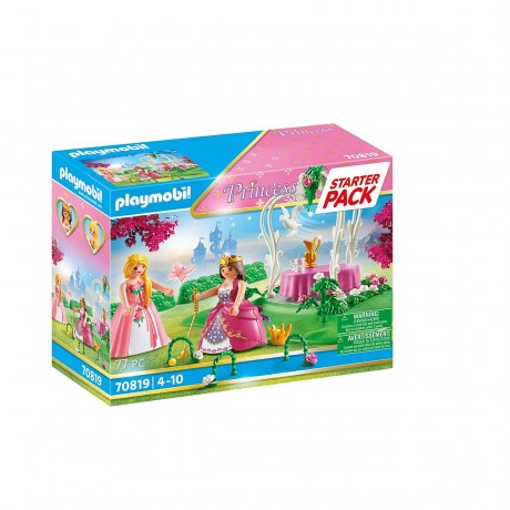 PLAYMOBIL 2er Set: 70819 Starter Pack Prinzessinnengarten + 70857 Harfenspielerin Набор из 2 предметов: 70819 Стартовый набор «Сад принцессы» + 70857 Арфист