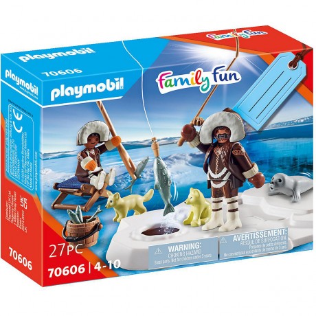 PLAYMOBIL PLAYMOBIL 70606 Geschenkset Eisangler PLAYMOBIL 70606 Подарочный набор для подледной рыбалки