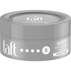 Schwarzkopf Taft Matt Styling Wax Halt 5, Воск для волос с матовым эффектом, 75 мл