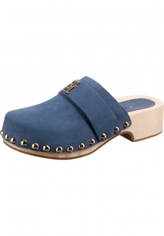 Tommy Hilfiger Clogs denim засоряет джинсовая ткань