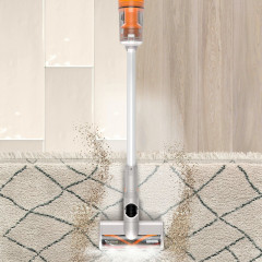 TurboTronic by Z-Line TurboTronic by Z-Line Akku-Hand-und Stielstaubsauger Handstaubsauger kabellos, 120 W, Beutellos, Akkustaubsauger mit 2 Saugstufen, 11kPa, 120W, 0,9l Fassungsvermogen, beutellos mit HEPA-Filter, Uberhitzungsschutz, 32 Minuten Laufzeit