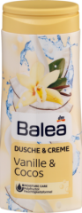 Balea (Балеа) Cremedusche Vanille und Cocos Крем-гель для душа Ваниль и Кокос, 300 мл