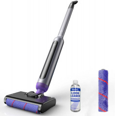 Diyarts Diyarts Akku-Saugwischer, Wischmopp mit Dual-Tank-Design und Selbstreinigungsfunktion, 70 Min Leichter Bodenreiniger kabellos mit LED Anzeige fur Hartboden  Беспроводная вакуумная швабра Diyarts, швабра с двойным баком и функцией самоочистки, легк