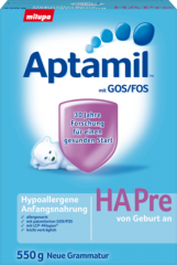 Aptamil Гипоаллергенное Начальное питание Pre с рождения, 550 г