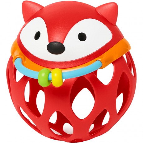 Skip Hop Rasselball Fuchs mit Beissring Погремушка лиса с прорезывателем зубов