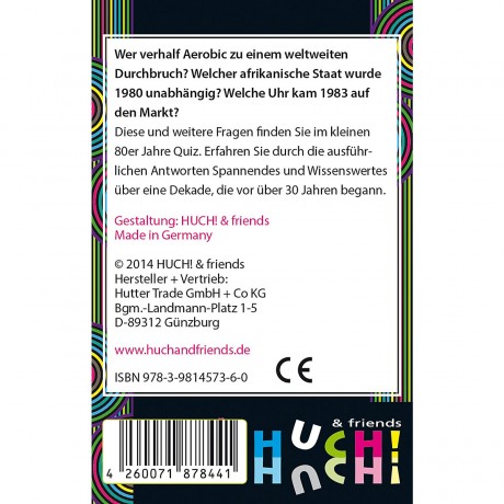 HUCH! Das kleine 80er Jahre Quiz (Spiel) Маленькая викторина 80-х (игра)