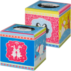 ebelin Салфетки для лица Box "Süsse Eiszeit", 100 шт