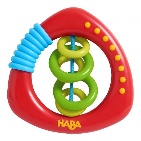 Haba Greifling Klangringe Сжимание звуковых колец