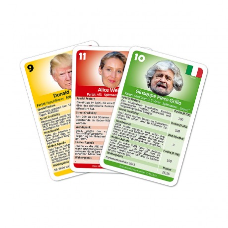 puls entertainment Kartenspiel Populisten Quartett Карточная игра Народнический квартет