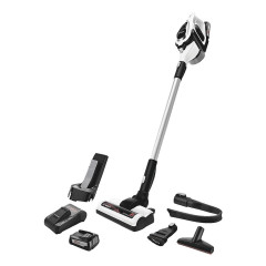 BOSCH BOSCH Akku-Stielstaubsauger BBS812PCK Serie 8 Akkustaubsauger Unlimited, weiss  Беспроводной пылесос BOSCH BBS812PCK Series 8 Беспроводной пылесос Unlimited, белый