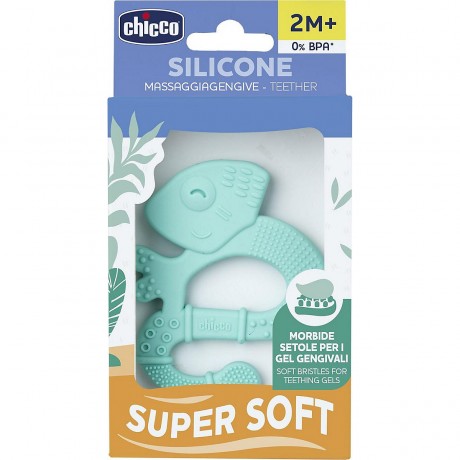 CHICCO Beissringe Soft Clean Eidechse Прорезыватель Soft Clean Lizard