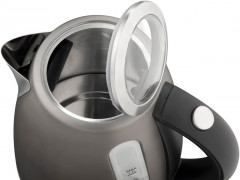 eta eta Wasserkocher ELA ETA859890040, 1,7 l, 2100 W, in Grau aus Edelstahl  чайник ETA ELA ETA859890040, 1,7 л, 2100 Вт, серого цвета из нержавеющей стали.