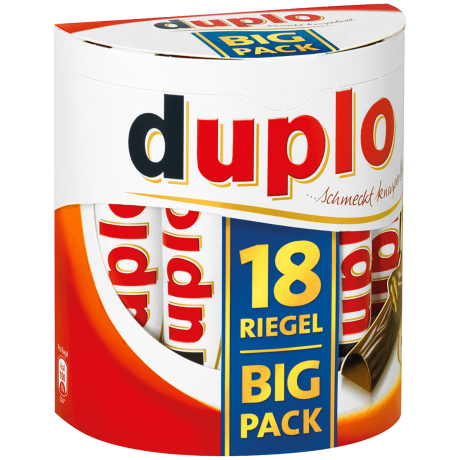 Duplo  Молочный шоколад с вафлями и нугой 18 шт.