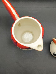 Кувшин декоративный в итальянском стиле, в форме петуха, фарфор, 18 х 22 см, Германия, 1970-80гг.