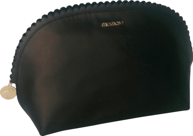 Miomojo (Миомоджо) Kulturtasche fur Damen Женская косметичка, schwarz, leicht glanzend, 1 шт.