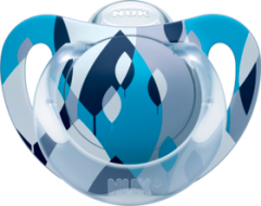 Nuk Соска (успокаивающая) Freestyle Силикон , Gr. 3, Mädchen, 2 шт