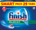 finish Alles in 1 Таблетки для посудомоечной машины Smart Pack, 29 шт