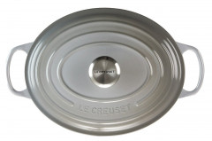 Le Creuset LE CREUSET Br\u00e4ter Oval Perlgrau SIGNATURE grau LE CREUSET Br&amp;gt;4ter Oval Pearl Grey SIGNATURE