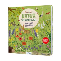 Thienemann Esslinger Verlag Mein erstes Natur-Wimmelbuch: Tiere auf der Wiese Моя первая книга о поиске предметов на природе: животные на лугу