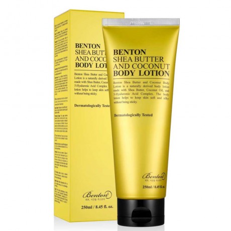 Benton Benton Shea Butter and Coconut Body Lotion  Лосьон для тела с маслом ши и кокосом Benton