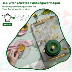 TOPMELON TOPMELON Wasserkocher Elektrischer Wasserkocher,gesunder Wasserkocher, 0.6 l Grun-1 Электрочайник TOPMELON, чайник для здоровья, 0,6 л