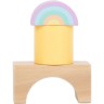 Small Foot Holzbausteine Pastell Деревянные блоки пастель