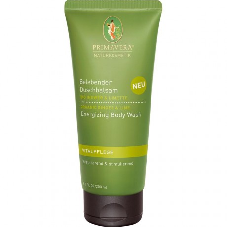 Primavera (Примавера)  Energizing Ingwer Limette Belebender Duschbalsam Бальзам для душа, 200 мл