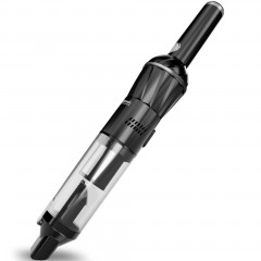 TurboTronic by Z-Line TurboTronic by Z-Line Akku-Handstaubsauger 6,5kpa, 25 Min. Laufzeit, ultra-Leichtgewicht Boden Staubsauger, 85 W, beutellos, kabelloser Sofa Couch Tisch Handsauger mit Ladestation schwarz/gold Беспроводной ручной пылесос TurboTronic 