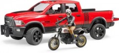 Bruder RAM 2500 Power Wagon m Scrambler Ducati RAM 2500 Power Wagon со скремблером Ducati