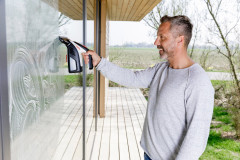 BOSCH BOSCH Nass-Trocken-Akkusauger Bosch Home GlassVAC Solo Plus, Fenstersauger  Беспроводной пылесос BOSCH для влажной и сухой уборки Bosch Home GlassVAC Solo Plus, пылесос для окон