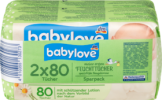 babylove meine ersten Влажные салфетки 2x80St, 160 шт