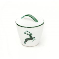 Gmundner Keramik Gmundner Keramik Gruner Hirsch Zuckerdose Gourmet d: 9 cm / h: 10,5 cm Сахарница Gmundner Ceramics Green Deer Gourmet d: 9 см / высота: 10,5 см