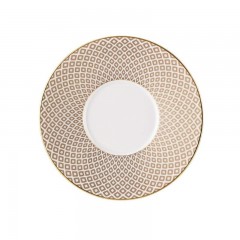 Rosenthal Rosenthal Francis Carreau Beige Kaffee-Untertasse 14 cm Rosenthal Francis Carreau Блюдце для кофе бежевое 14 см