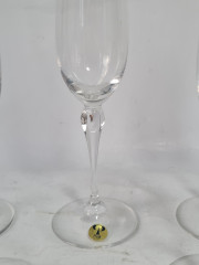 Бокалы винтажные Peill, стекло, 19 см, 5 шт., Германия, 1980-90гг.