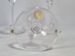 Бокалы винтажные Peill, стекло, 19 см, 5 шт., Германия, 1980-90гг.