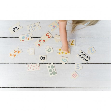 KINDSGUT Lernspiel Zahlen Lernspiele Развивающие игровые номера развивающие игры