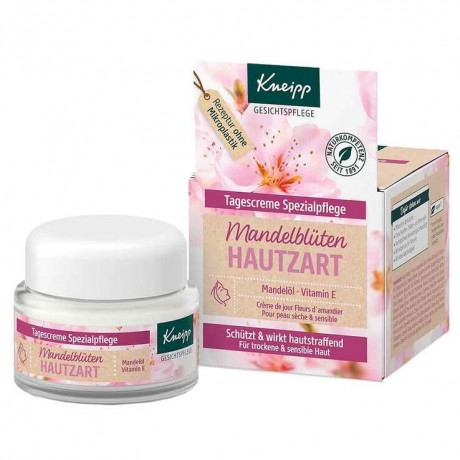 Kneipp Gesichtscreme mandelbluten hautza  Кнайп Крем дневной с миндальным маслом и витамином Е50 мл