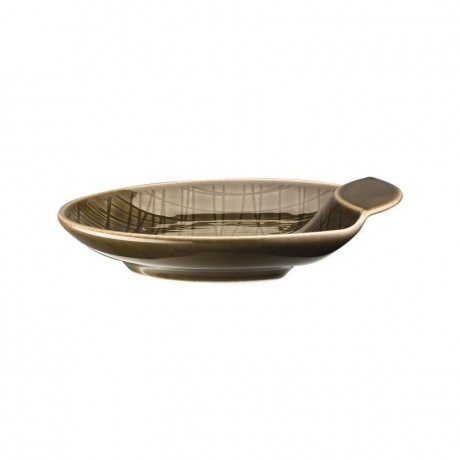 Rosenthal Rosenthal Mesh Walnut Anstellschale flach 12 cm Миска Rosenthal Mesh Walnut плоская 12 см