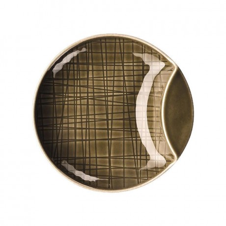 Rosenthal Rosenthal Mesh Walnut Anstellschale flach 12 cm Миска Rosenthal Mesh Walnut плоская 12 см