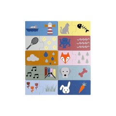 KINDSGUT Puzzle Duo Paula Lernspiele Логические дуэт Паула развивающие игры