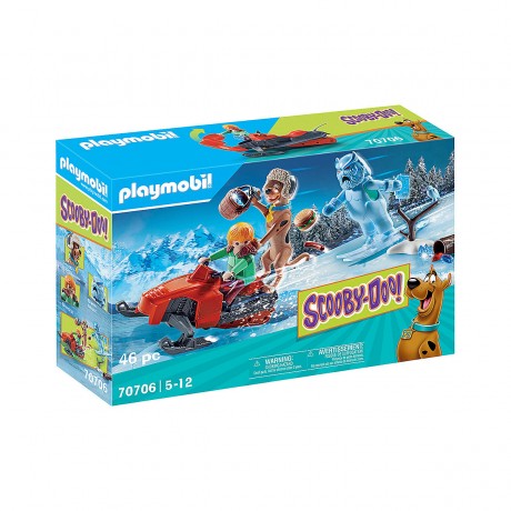 PLAYMOBIL 2er Set: 70706 SCOOBY-DOO! Abenteuer mit Snow Ghost + 70707 SCOOBY-DOO! Abenteuer mit Witch Doctor Набор из 2 предметов: 70706 СКУБИ-ДУ! Приключения со снежным призраком + 70707 СКУБИ-ДУ! Приключения с знахарем