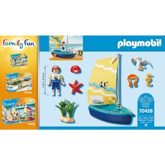 PLAYMOBIL PLAYMOBIL 70438 Segeljolle швертбот PLAYMOBIL 70438