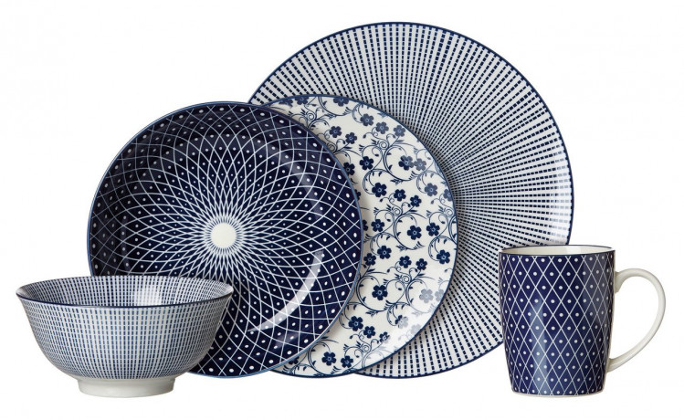 Ritzenhoff & Breker Ritzenhoff & Breker Porzellan-Set ROYAL 30tlg blau Фарфоровый сервиз Ritzenhoff &amp; Breker ROYAL 30 предметов