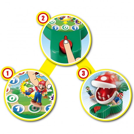 EPOCH Super Mario Piranha Plant Escape! Побег из Super Mario Piranha Plant!