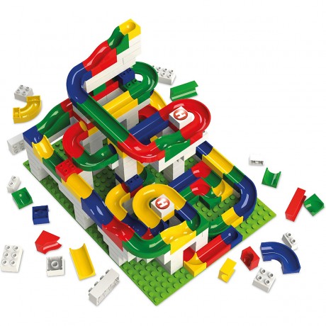 Hubelino 420572 Baukasten Maxi 213 Teile  Дорожка для мячей: макси-конструктор