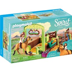 PLAYMOBIL PLAYMOBIL 9478 Pferdebox Lucky  Spirit Конюшня PLAYMOBIL 9478 Lucky Spirit
